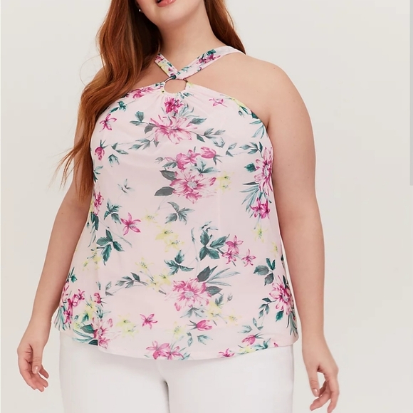 Torrid O ring mesh fabric top large - Picture 11 of 11